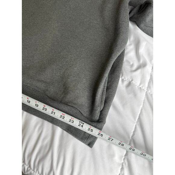 L.L. Bean Men’s 1/4 Zip Sweatshirt Heather Gray Pullover Size XXL Tall - Picture 6 of 8